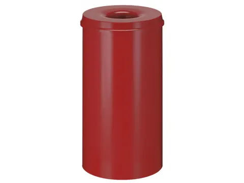 Vlamdovende Papierbak 50 Liter Rood