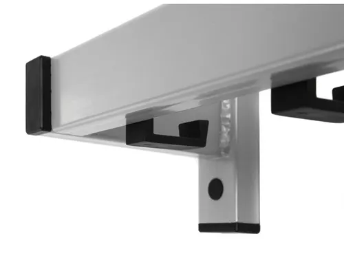 Wandgarderobe 10 Haken Safe grijs