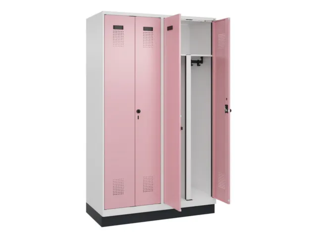 PBM-locker,HxBxD 1950x1200x500mm,4vak,vak B 300mm,draaigrendel