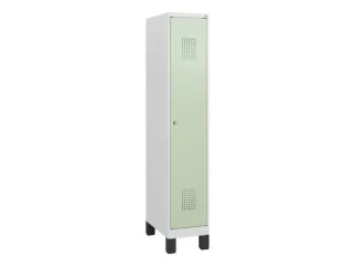 schoollocker,HxBxD 1630x300x500mm,1vak,vak B 300mm,cil.-slot,voeten - 2