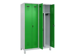 PBM-locker,HxBxD 1950x1200x500mm,4vak,vak B 300mm,draaigrendel - 1