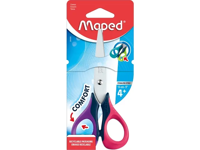 Kinderschaar Maped Sensoft 13cm display à 12 stuks assorti