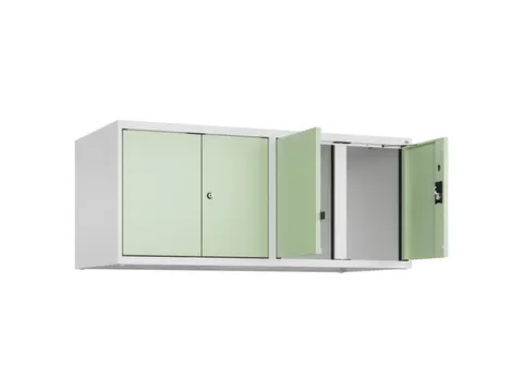 opzetkast,v. locker voor scheiding van kleding,4vak.,vak B 300mm