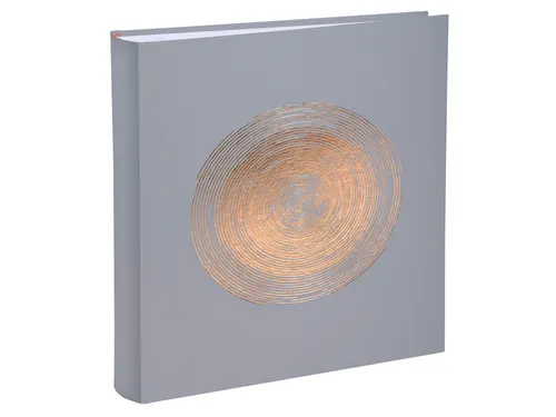 Fotoalbum Exacompta 29x32cm 60 witte pagina's Ellipse grijs