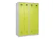 locker voor scheiding van kleding,HxBxD 1850x1200x500mm,4vak