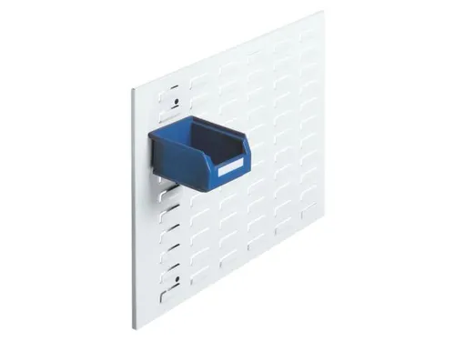 Gesleufde Plaat Staal Hxb 450x500mm Liggend Ral 9010 Zuiverwit