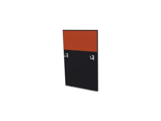 cache de banque d'accueil p. table de bureau CC-noir BN3012-orange