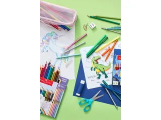 Kleurpotlood Faber-Castell Dino 10 Classic Colour + 3 metallic kleuren - 7