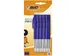 Balpen Bic M10 medium blauw blister à 10 stuks