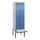 locker voor scheiding van kleding,HxBxD 2120x600x815mm,2vak