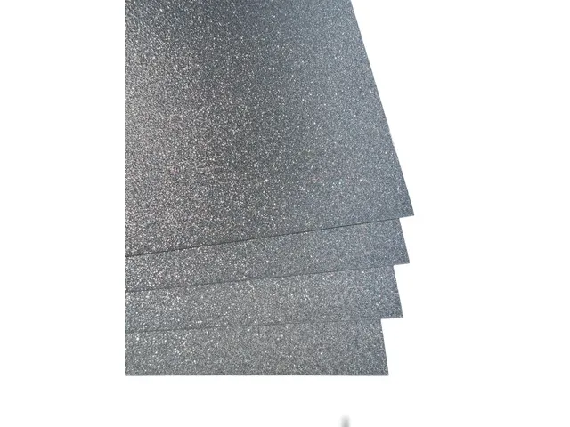 Glitterkarton Kangaro platinum 50x70cm pak à 10 vel