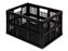Really Useful Boxes Opbergkrat Really Useful 45 liter 570x390x285 mm opvouwbaar zwart