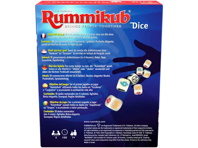 Goliath Rummikub Dice Dobbelspel