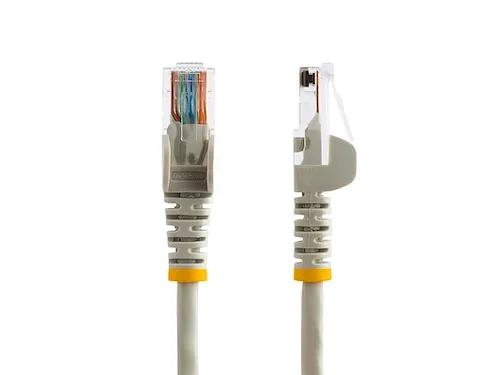 5m Cat5e patchkabel met snagless RJ45 connectors UTP grijs