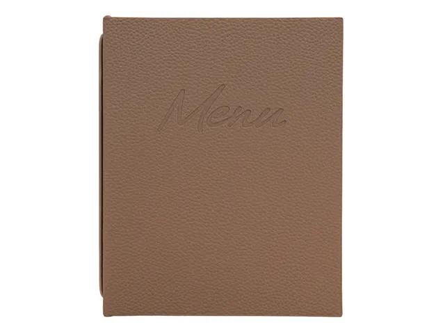 Porte-menu Securit Signature A5 marron