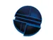Organisateur MAULroundbox Recycled 6 compartiments bleu