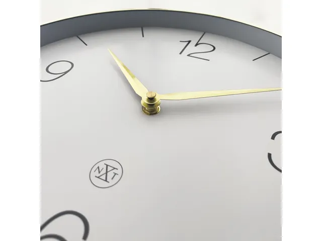 Horloge murale NeXtime Finesse Ø30,5cm or