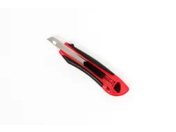 Snijmes IEZZY 9mm kunststof met ergonomische softgrip incl. 3 mesje