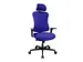 chaise de bureau pivotante,Mécan. synchrone,a. accoudoirs,appui-tête