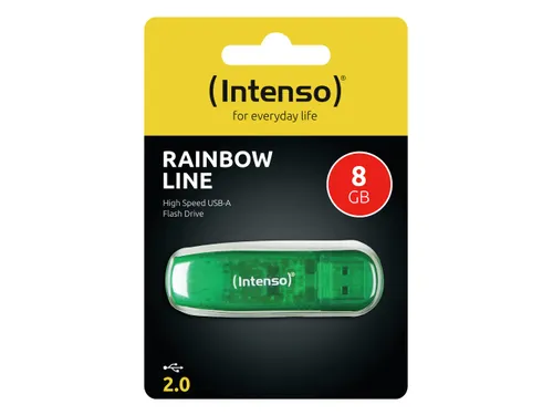 Intenso Usb-Stick 2.0 8gb Groen