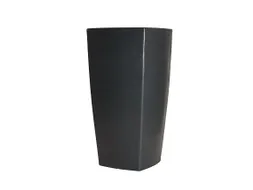 plantenpot,trapeziumvormig,PE,antracietgrijs,HxBxD 1500x777x777mm,160l
