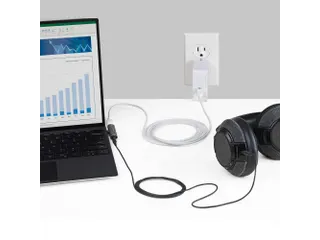 USB-C Audio & Oplaadadapter 3.5mm - 2