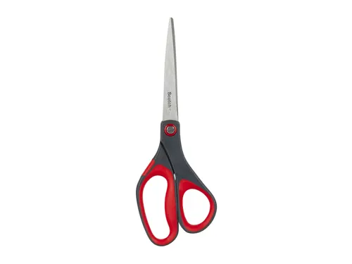Schaar Scotch 20cm precision rood blister