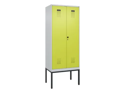 locker voor scheiding van kleding,HxBxD 2120x800x500mm,2vak
