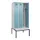 locker met bank,voor scheiding van kleding,HxBxD 2120x900x815mm,3vak