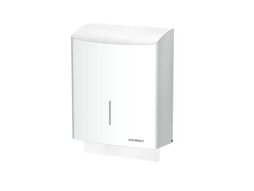 handdoekdispenser,HxBxD 333x265x141mm,v. 600doeken,behuizing RVS