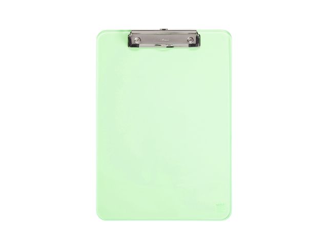 Klembord MAUL A4 staand transparant neon groen | KlembordenShop.nl