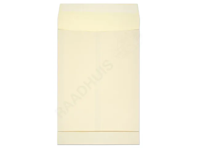 Monsterzak Raadhuis 262x371x38mm EB4 crème plakstrip krimp a 10 stuks