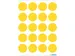 HERMA 1871 Multipurpose etiketten Rond 19mm Geel 100 stuks