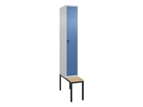 locker voor scheiding van kleding,HxBxD 2120x300x815mm,1vak