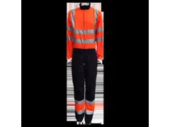 Sticomfort 7176 snipperoverall, zwart/oranje, maat L, per stuk