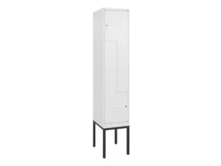 Z-garderobekast,HxBxD 2120x400x500mm,vak B 200/400mm,cil.-slot - 1