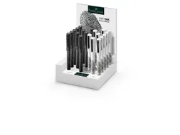 rollerball Faber-Castell WRITink Print display 20 stuks zwart/wit