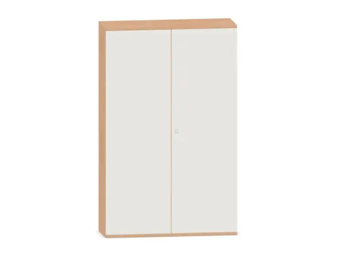 kantoorkast,HxBxD 1920x1200x430mm,decor romp beuken,decor front wit