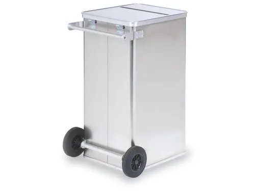Dossierafvalbak 240 Liter Aluminium 1010x575x690mm