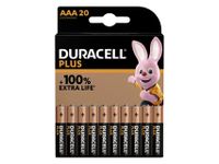 Batterij Duracell Plus 20xAAA