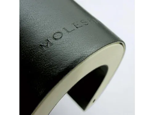 Notitieboek Moleskine large 130x210mm blanco soft cover zwart