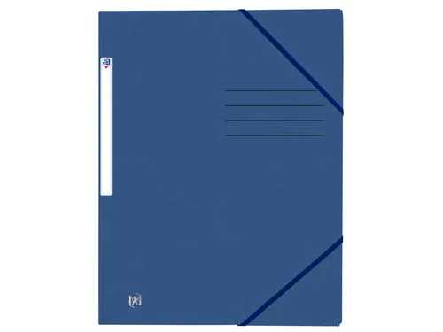 Elastomap Oxford Top File+ A4 donkerblauw