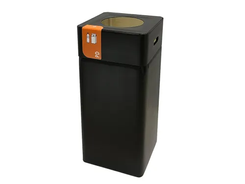 Afvalbak Blackline PD 105 liter Zwart