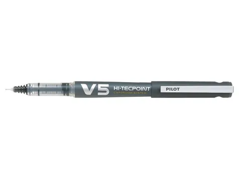 Rollerpen Pilot Hi-Tecpoint V5 Cartridge System Begreen 0.5mm Zwart