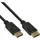Kabel inLine displayport 4K60HZ M-M 1,5 meter zwart