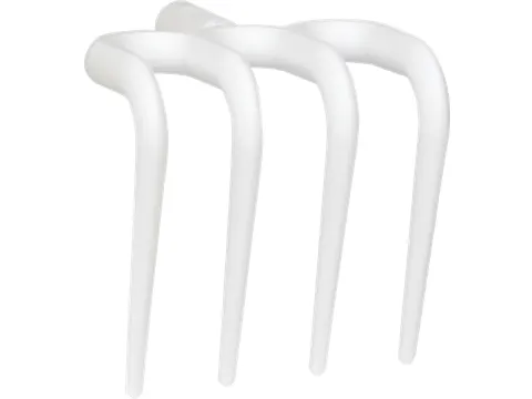 Vikan Hygiene 56915 hark wit met steelaansluiting