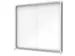 Premium Plus binnenvitrine schuifdeuren hoekslot magnetisch 15x A4