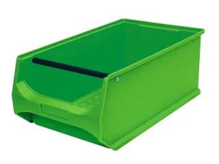Zichtbak Grip 200x300x500mm Pp Met Draaggreep Groen - 1