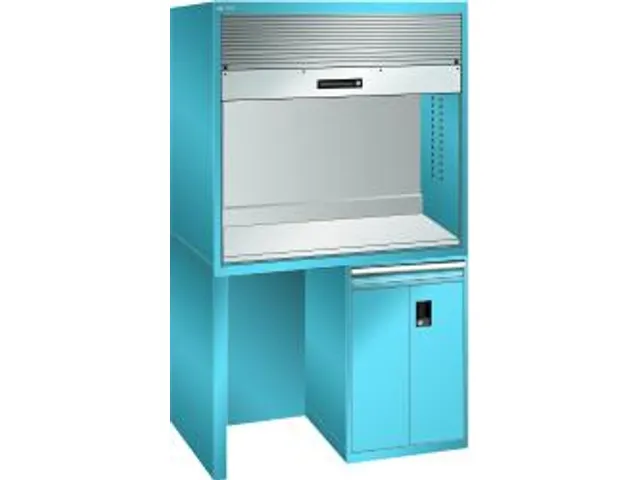 pc-kast,HxBxD 2200x1434x725mm,toetsenbordblad,romp RAL 5012