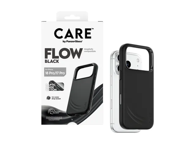 PanzerGlass CARE by Flow Case Black w. MagSafe iPhone 18 Pro | 1